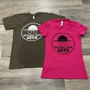 National park geek shirts